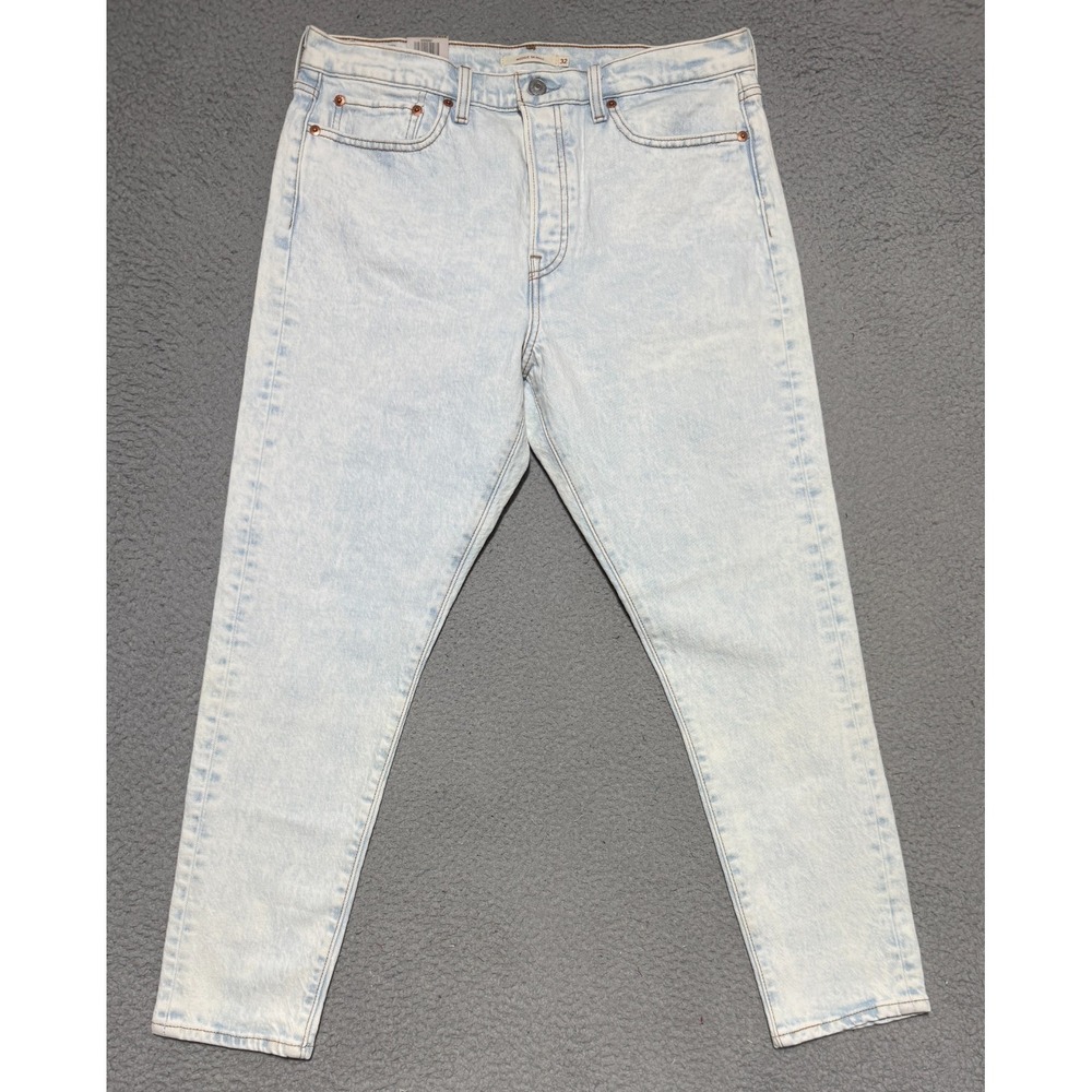NEW Levi's Wedgie Skinny Acid Wash Jeans High Rise Womens 14 / 32x27 Button Fly